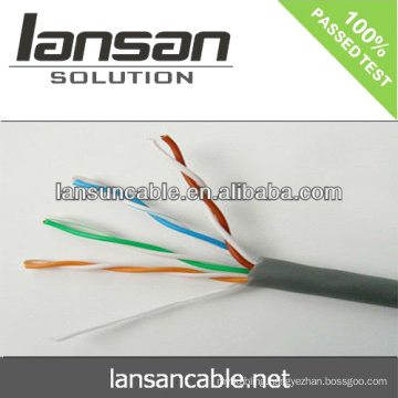 LANSAN best price cable utp cat5e 4P*24AWG 0.48mm CCA good quality and factory price